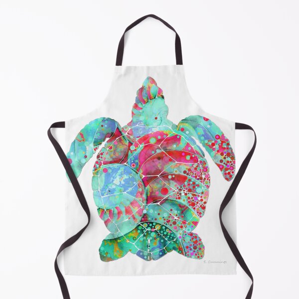 Item preview, Pure Enchantment Sea Turtle Beachy Beach Art designed and sold by Sharon Cummings Art.