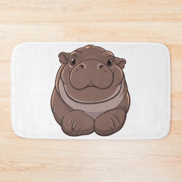 Item preview, Moo Deng the Sitting Hippo designed and sold by savecloth.