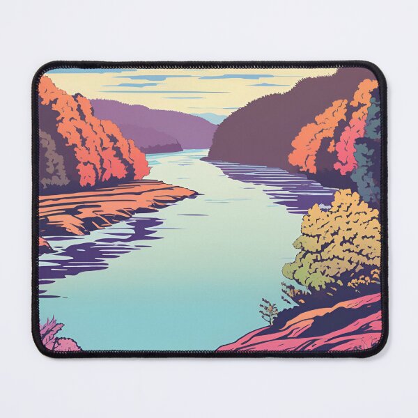Item preview, Mississippi River designed and sold by ColorArtByEric.