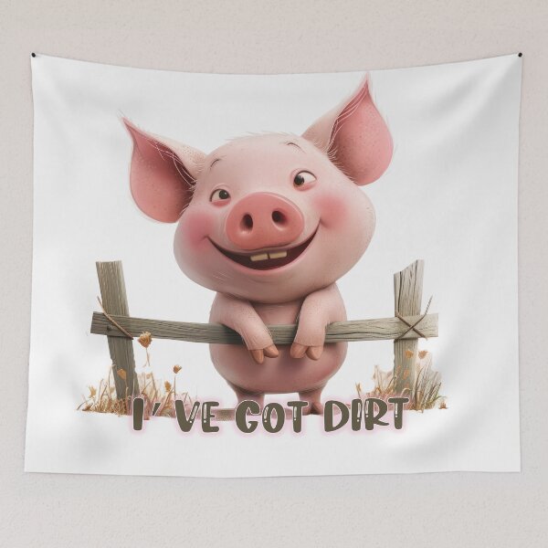 Item preview, I've Got Dirt Pig designed and sold by Lori Winslow Designs.