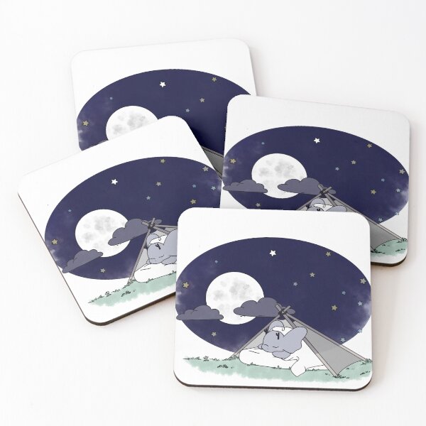 Item preview, White Moon designed and sold by Sarah Reed.