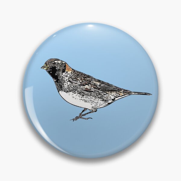 Item preview, Lapland Longspur Black Alternate Design  designed and sold by designsasstultd.