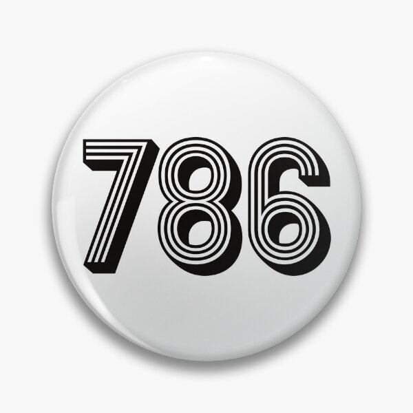 Item preview, 786 Miami Florida Area Code - Seven Eight Six - Miami Date - Miami Beach - South Beach - Hialeah, Coral Gables, Homestead, Fort Lauderdale Phone Number - Area Code 786 designed and sold by TheIconShop.