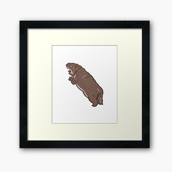 Item preview, Jumping Baby Hippo Moo Deng designed and sold by savecloth.