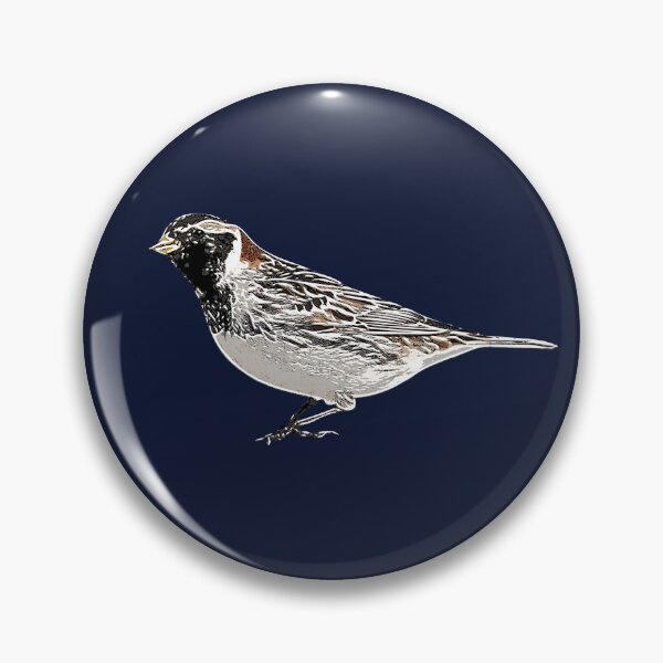 Item preview, Lapland Longspur White Alternate Design  designed and sold by designsasstultd.