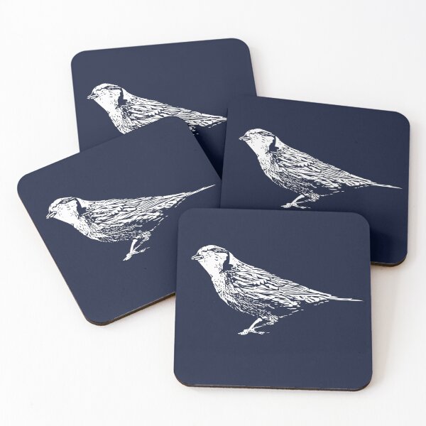 Item preview, Lapland Longspur White Design  designed and sold by designsasstultd.