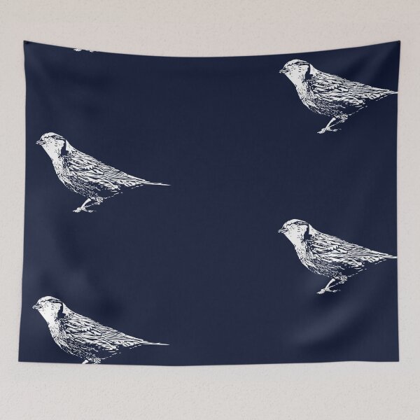 Item preview, Lapland Longspur White Design  designed and sold by designsasstultd.