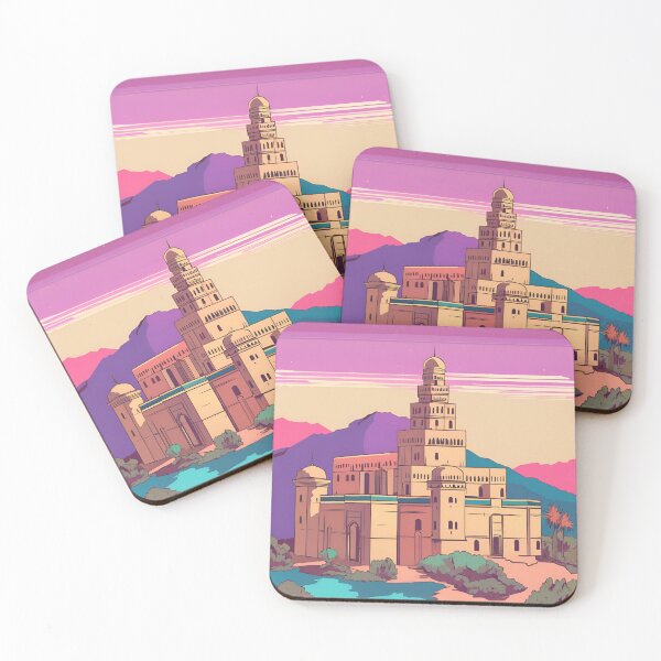 Item preview, Middle Eastern Castle designed and sold by ColorArtByEric.