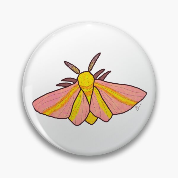 Item preview, Rosy Maple Moth designed and sold by ashybdp.