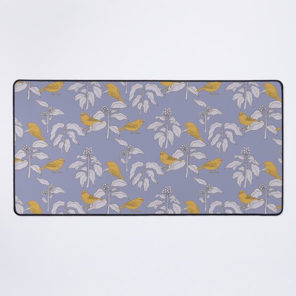 Item preview, Backyard plants with berries and backyard birds on lavender designed and sold by aysegulkacar.