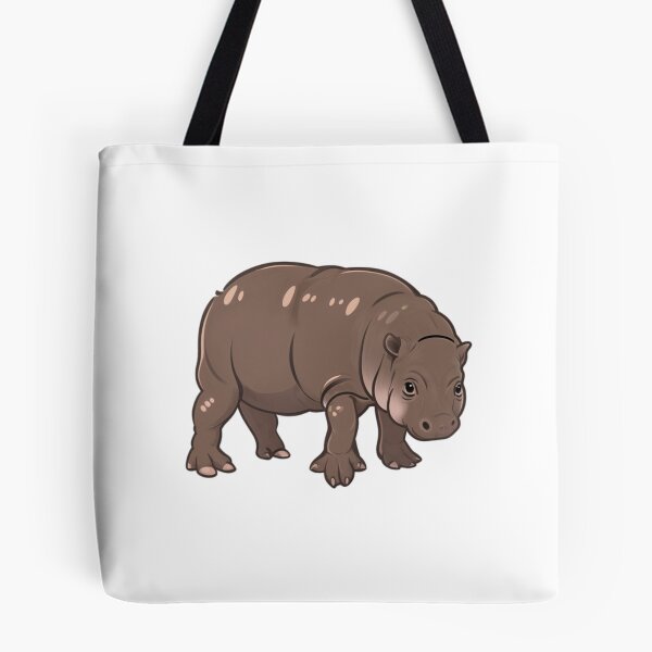 Item preview, Angry Hippo Cub Baby Hippo Moo Deng designed and sold by savecloth.