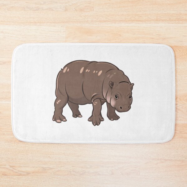 Item preview, Angry Hippo Cub Baby Hippo Moo Deng designed and sold by savecloth.