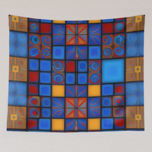 Item preview, Abstract Cube Art designed and sold by TheDarkWardrobe.