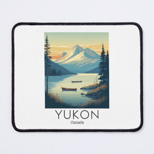 Item preview, A Vintage Travel Illustration of Yukon - Canada designed and sold by GoodOldVintage.