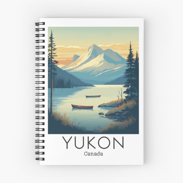 Item preview, A Vintage Travel Illustration of Yukon - Canada  designed and sold by GoodOldVintage.