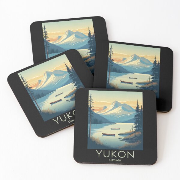 Item preview, A Vintage Travel Illustration of Yukon - Canada  designed and sold by GoodOldVintage.
