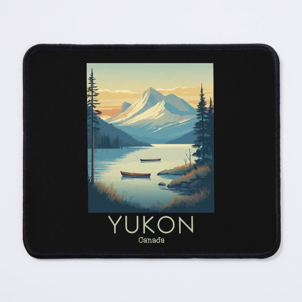 Item preview, A Vintage Travel Illustration of Yukon - Canada designed and sold by GoodOldVintage.