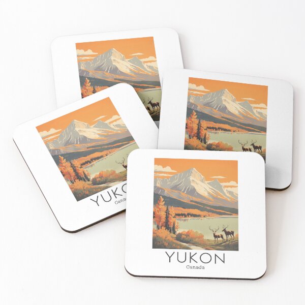 Item preview, A Vintage Travel Illustration of Yukon - Canada  designed and sold by GoodOldVintage.