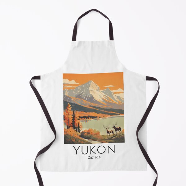 Item preview, A Vintage Travel Illustration of Yukon - Canada designed and sold by GoodOldVintage.
