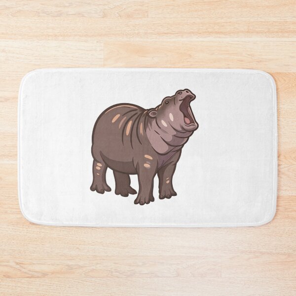 Item preview, Moo Deng the Roaring Hippo designed and sold by savecloth.