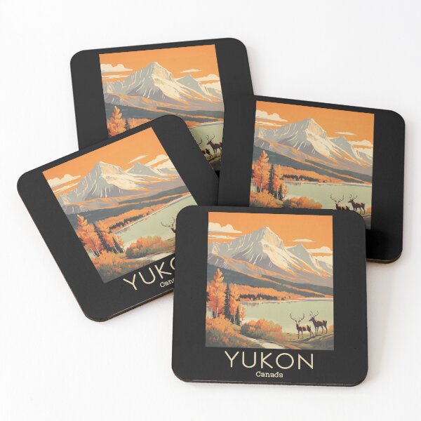 Item preview, A Vintage Travel Illustration of Yukon - Canada  designed and sold by GoodOldVintage.