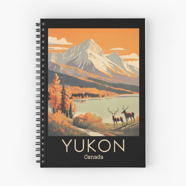 Item preview, A Vintage Travel Illustration of Yukon - Canada  designed and sold by GoodOldVintage.