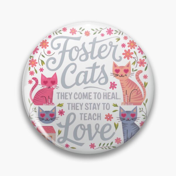 Item preview, Foster Cats They Come To Heal designed and sold by Crazy Before Cats.