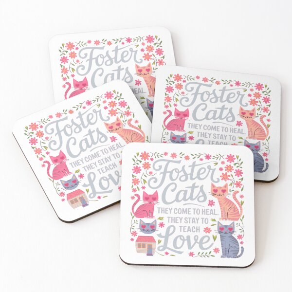 Item preview, Foster Cats They Come To Heal designed and sold by Crazy Before Cats.