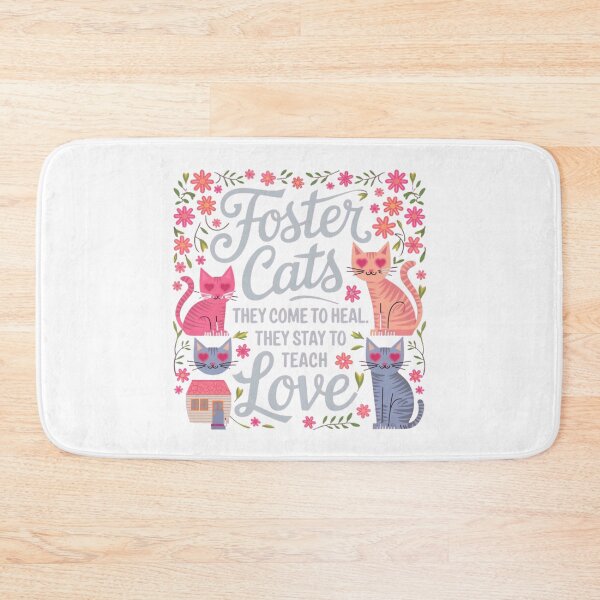 Item preview, Foster Cats They Come To Heal designed and sold by Crazy Before Cats.