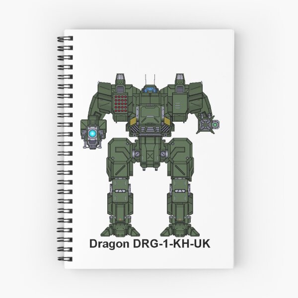 Item preview, Dragon DRG-1-KH-UK - Inner Sphere BattleMech designed and sold by DagleysDesigns.