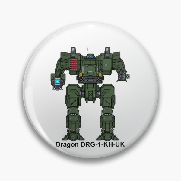 Item preview, Dragon DRG-1-KH-UK - Inner Sphere BattleMech designed and sold by DagleysDesigns.