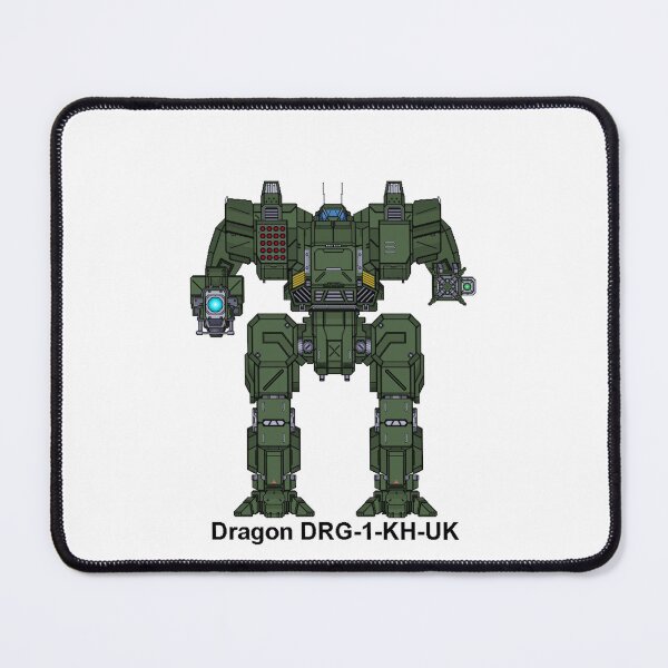 Item preview, Dragon DRG-1-KH-UK - Inner Sphere BattleMech designed and sold by DagleysDesigns.