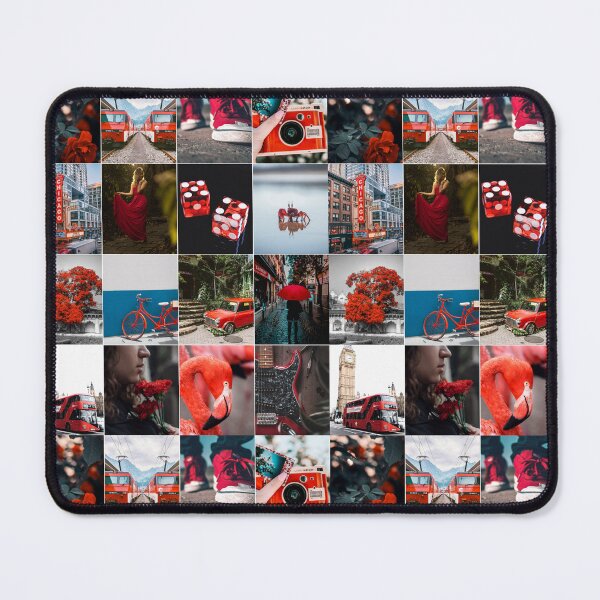 Item preview, I Love Red Photo Collage designed and sold by ColorfulPrints.