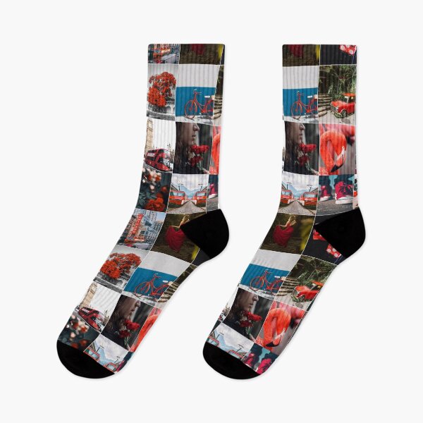 Item preview, I Love Red Photo Collage designed and sold by ColorfulPrints.