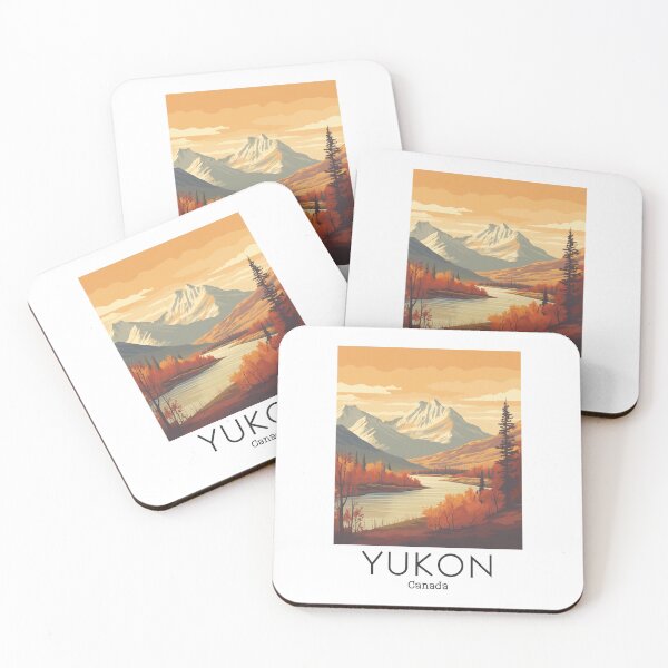 Item preview, A Vintage Travel Illustration of Yukon - Canada  designed and sold by GoodOldVintage.