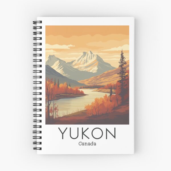 Item preview, A Vintage Travel Illustration of Yukon - Canada  designed and sold by GoodOldVintage.