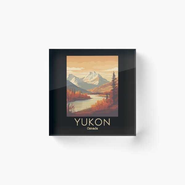 Item preview, A Vintage Travel Illustration of Yukon - Canada  designed and sold by GoodOldVintage.
