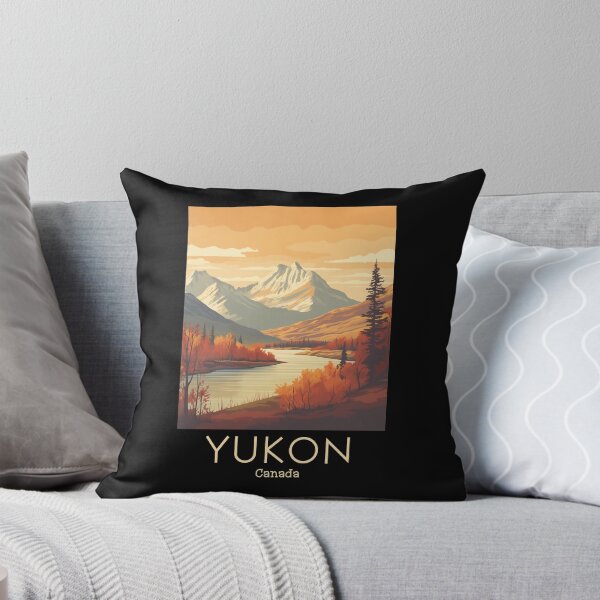 Item preview, A Vintage Travel Illustration of Yukon - Canada  designed and sold by GoodOldVintage.