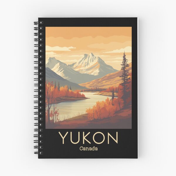 Item preview, A Vintage Travel Illustration of Yukon - Canada  designed and sold by GoodOldVintage.