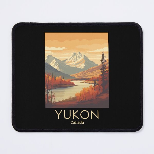 Item preview, A Vintage Travel Illustration of Yukon - Canada designed and sold by GoodOldVintage.
