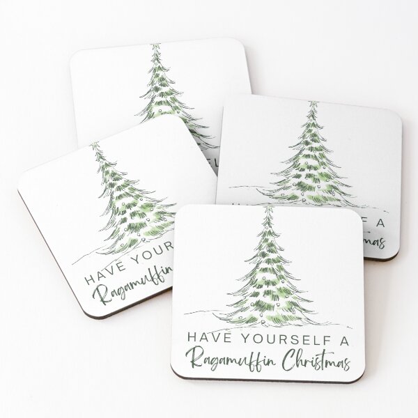 Item preview, Have Yourself a Ragamuffin Christmas Sketched Tree designed and sold by RagamuffinRags.