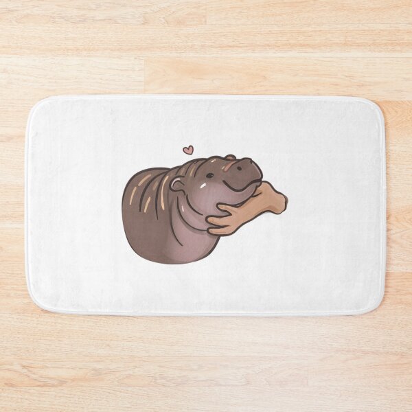 Item preview, Moo deng Baby Hippo Love designed and sold by savecloth.