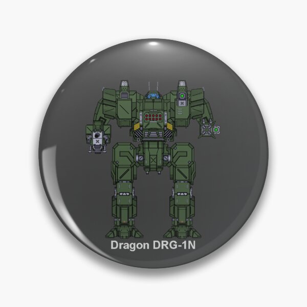 Item preview, Dragon DRG-1N (MWO) - Inner Sphere BattleMech designed and sold by DagleysDesigns.