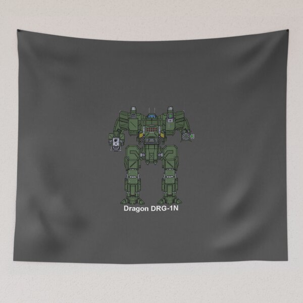 Item preview, Dragon DRG-1N (MWO) - Inner Sphere BattleMech designed and sold by DagleysDesigns.
