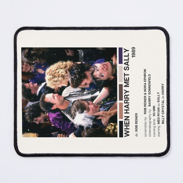 Item preview, When Harry Met Sally (1989) Movie Poster designed and sold by YellowishCat15.