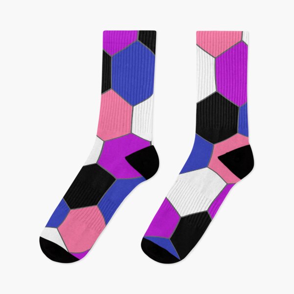Item preview, Geometric Genderfluid Pattern designed and sold by Inked Notebook.