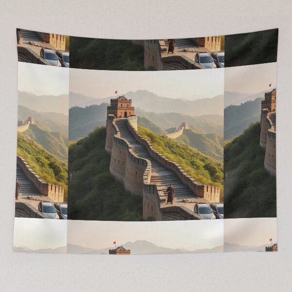 Item preview, The Great Wall of China - The Timeless Guardian of Ancient China designed and sold by hjian8219.