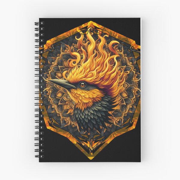 Item preview, Mythical Flame Bird designed and sold by Nostalgia Busters.