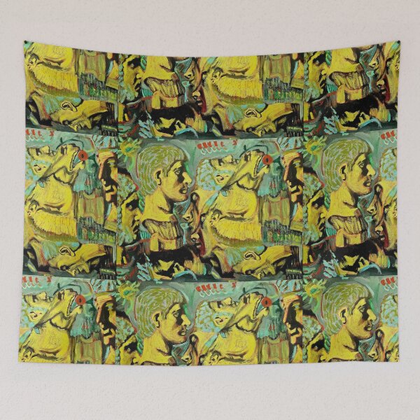Item preview, (untitled, yellow heads) "(after Bargue x Gerome series)" designed and sold by HuzzaCreative.