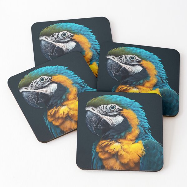 Item preview, Exotic parrot portrait designed and sold by valerko26.